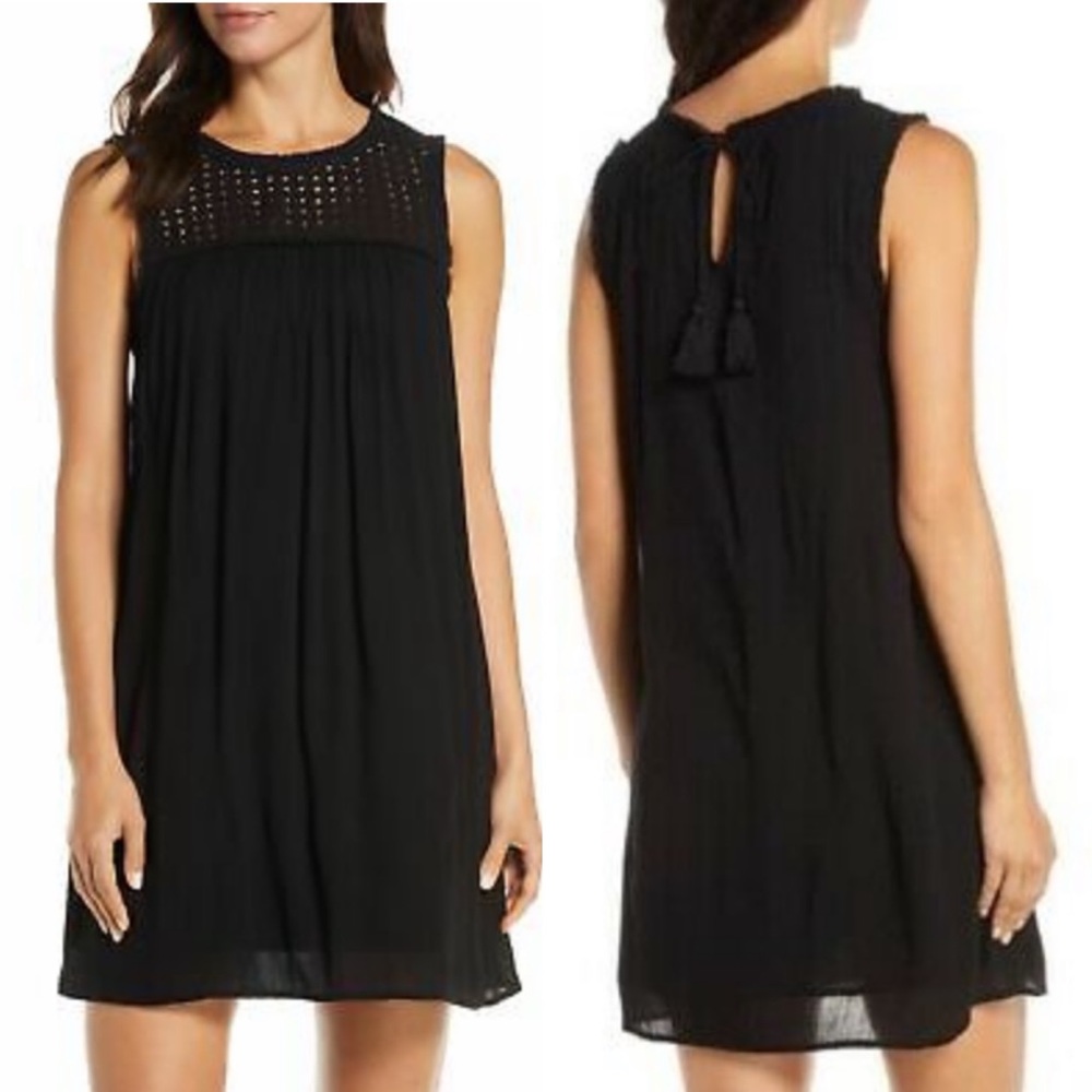 TOMMY BAHAMA EYELET YOKE COVER-UP DRESS